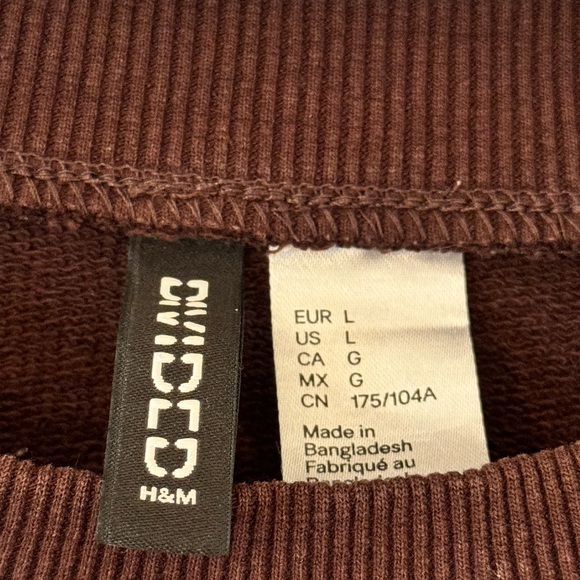H&M Cropped Crewneck Sweatshirt - Picture 5 of 5